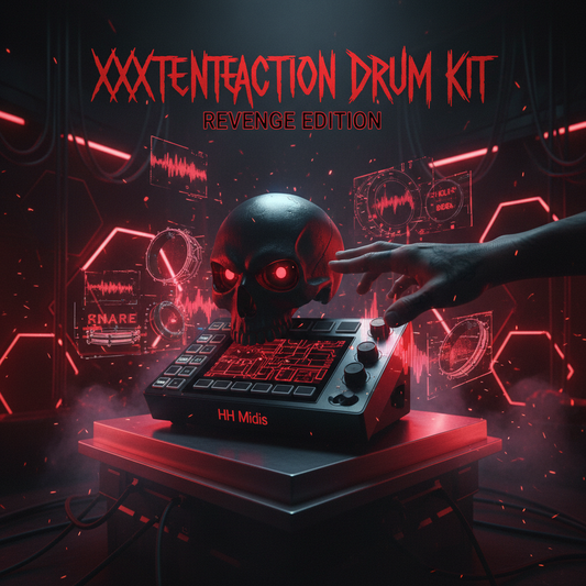 XXXTENTACION Revenge Drum Kit + HH MIDI Packs