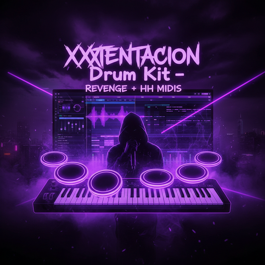 XXXTENTACION Revenge Drum Kit + HH MIDI Packs